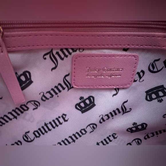 Juicy Couture Pink and Mint Strawberry Tote with Bow - Picture 10 of 11